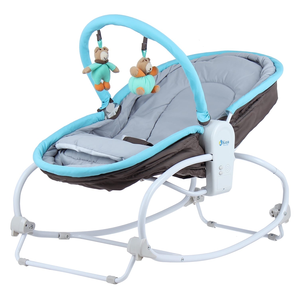 Ghế rung Kiza 3in1 Crown màu nâu