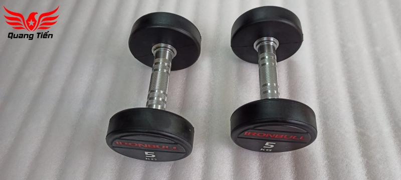 Tạ tay thép bọc cao su Ironbull IR04 nhập khẩu chính hãng