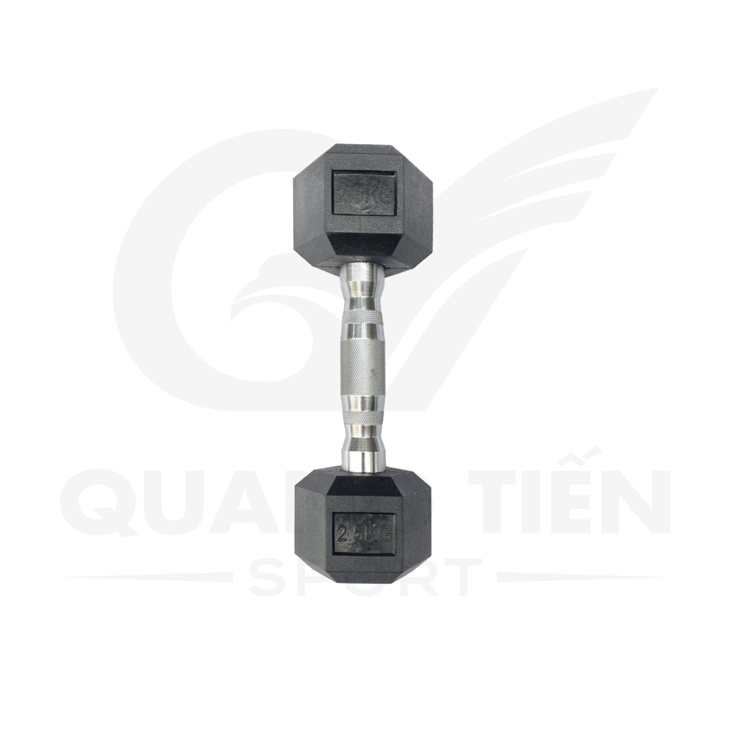 Tạ tay lục giác cao cu cao cấp QT02