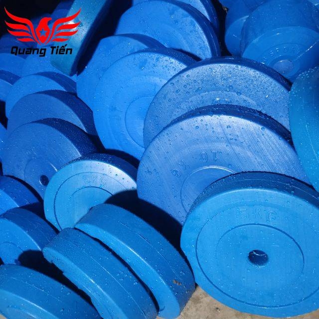 Tạ bánh đĩa nhựa giá rẻ nhất, bền đẹp nhất