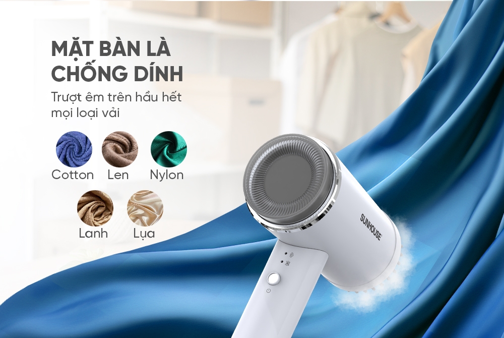 Bàn là hơi nước cầm tay Sunhouse SHD2176