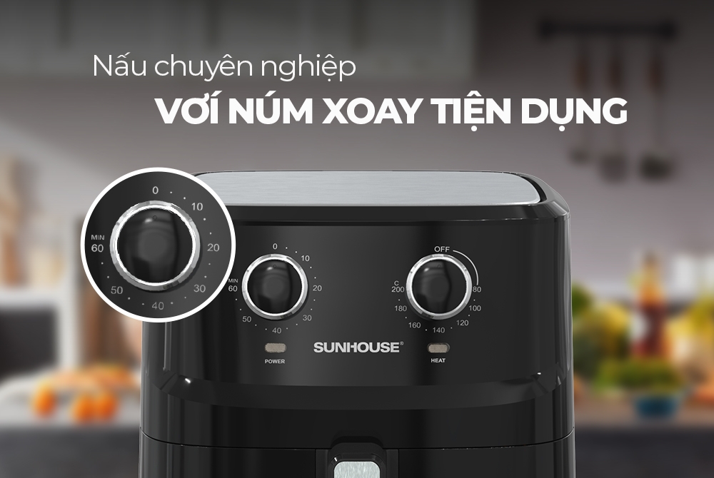 Nồi chiên không dầu 6.5L Sunhouse SHD4030