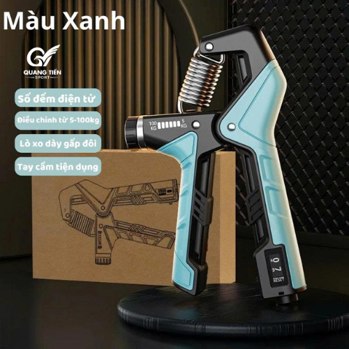 Kìm Bóp Tay Kingbox KB - 630 Điều Chỉnh Thể Lực 10 - 120kg Kèm Bộ Số Đếm