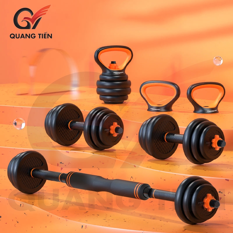 Bộ Tạ Tay (6 in 1) Composite FED- Loại 10-20-30-40KG