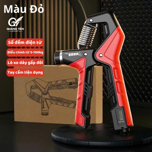 Kìm Bóp Tay Kingbox KB - 630 Điều Chỉnh Thể Lực 10 - 120kg Kèm Bộ Số Đếm