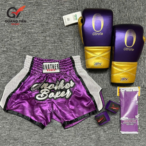 Combo Boxing/Muay Thái 4 món Cho Người Mới & Người Tập Lâu Năm - Hồng