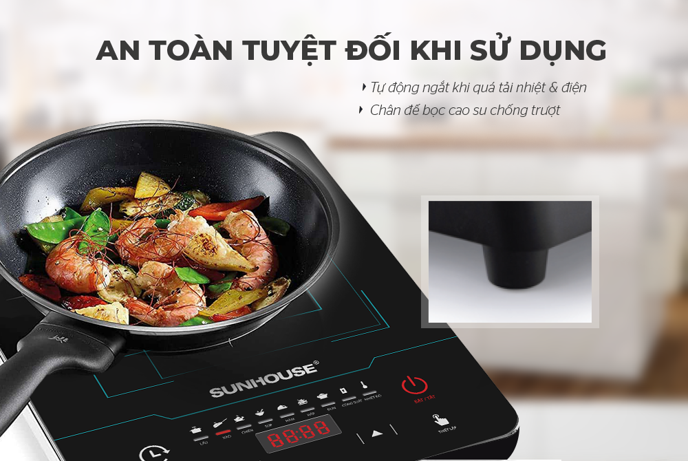 Bếp từ đơn Sunhouse SHD6879