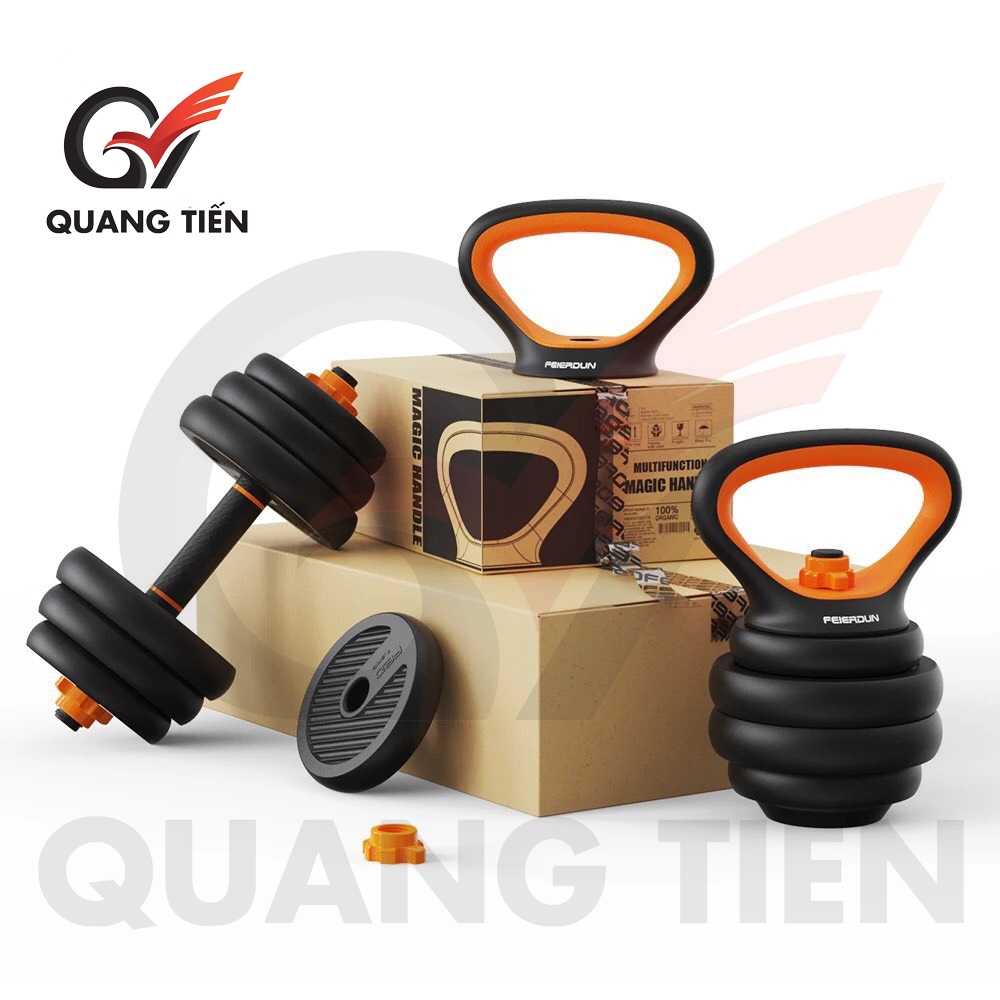 Bộ Tạ Tay (6 in 1) Composite FED- Loại 10-20-30-40KG