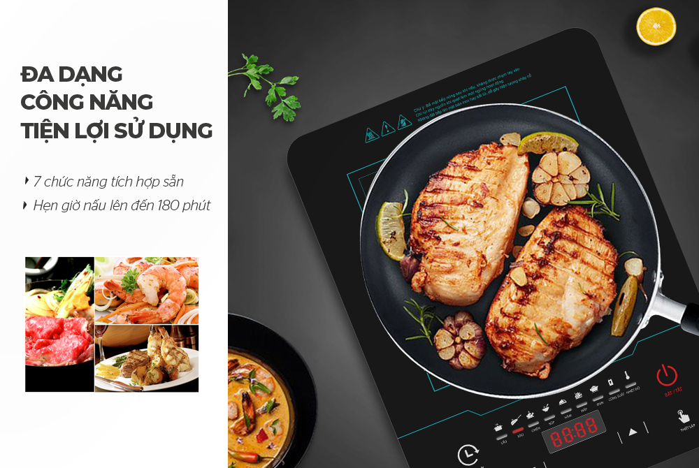 Bếp từ đơn Sunhouse SHD6879