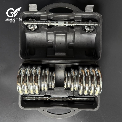 Bộ tạ tay đa năng, Tạ tập gym tại nhà điều chỉnh cân nặng kingbox