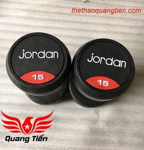 Tạ tay cao su Jordan 20kg cao cấp chính hãng QT21 ( giá 1 chiếc)