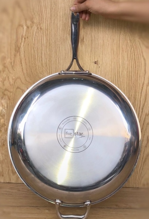 Chảo Inox 3 Lớp Five Star 30cm- Inox 304