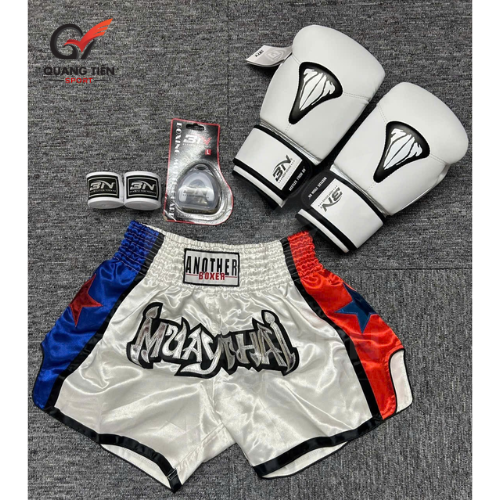 COMBO TẬP BOXING CƠ BẢN TẬP BOXING/MUAY THAI - TRẮNG