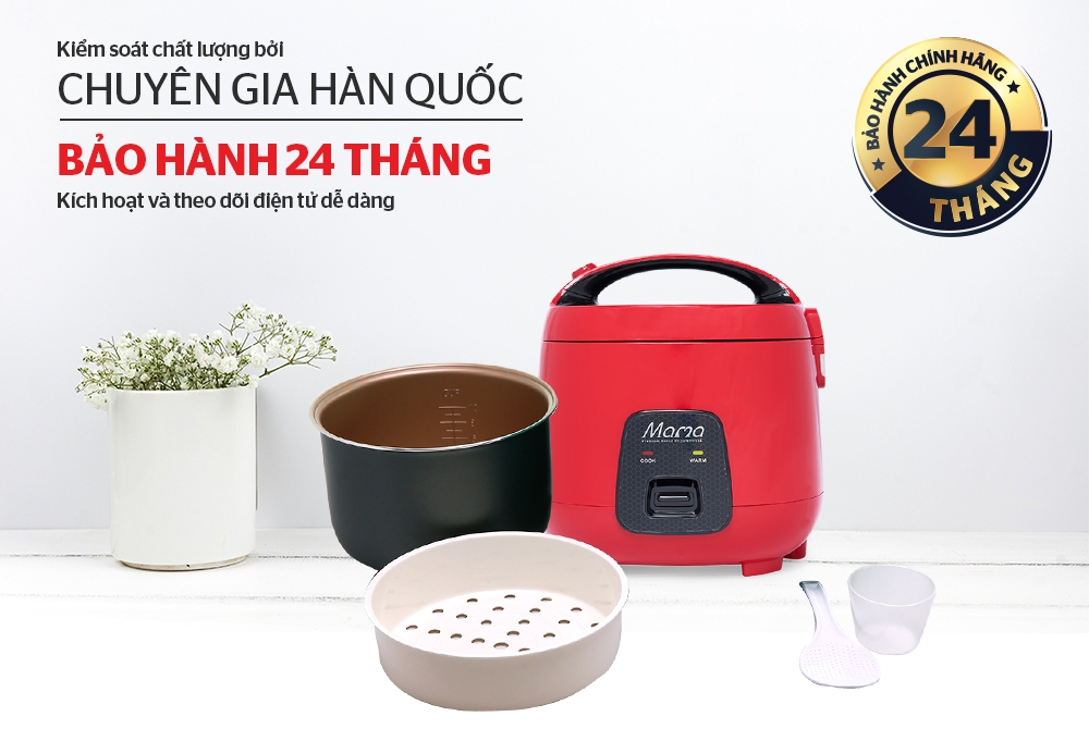 Nồi cơm điện 1.8L Sunhouse Mama SHD8652R