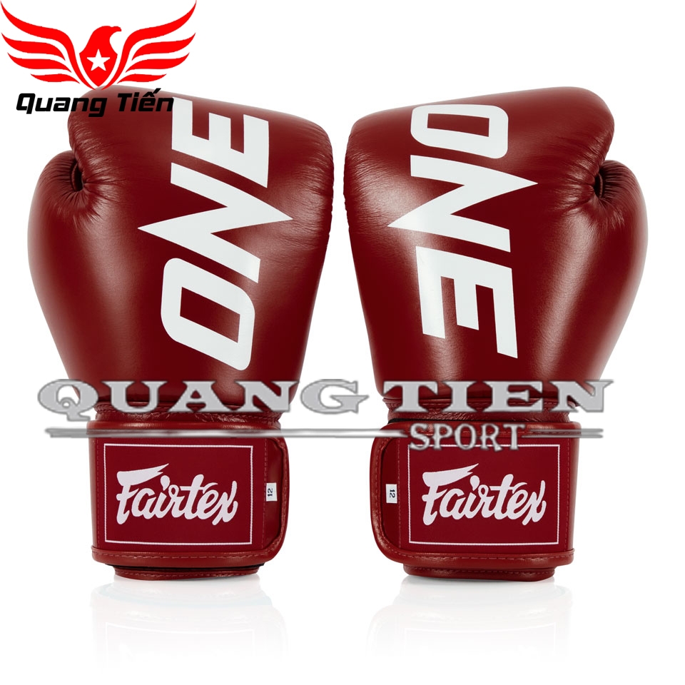 Găng tay Boxing đỏ BGV Fairtex X ONE Championship