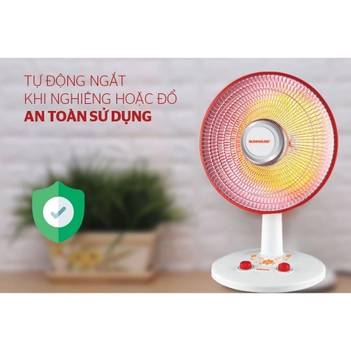 Quạt sưởi halogen Sunhouse SHD7005