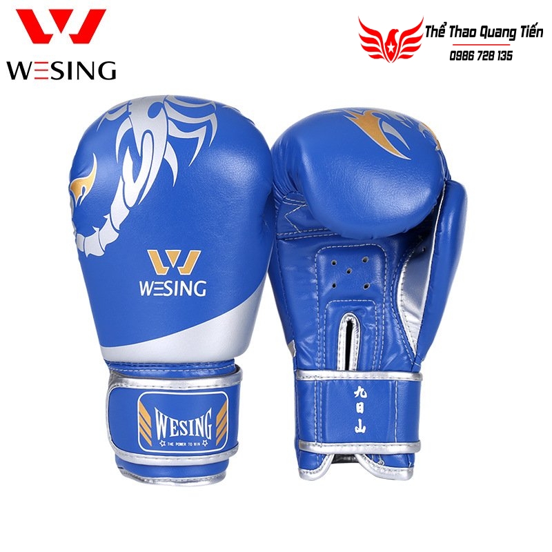 Găng tay boxing tán thủ  Wesing bò cạp đủ màu chính hãng