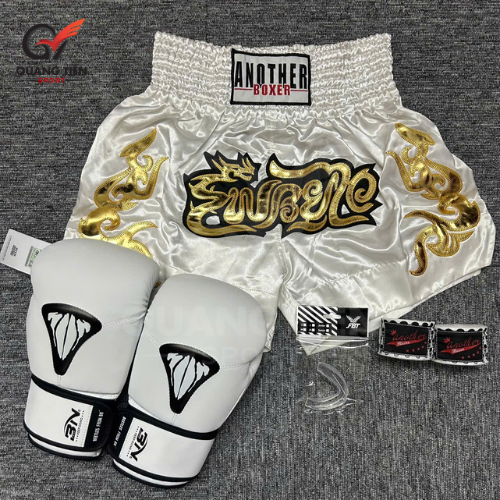 COMBO TẬP BOXING CƠ BẢN TẬP BOXING/MUAY THAI - TRẮNG