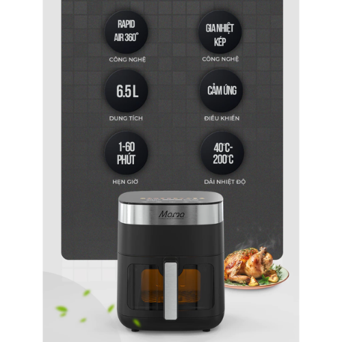 Nồi chiên không dầu 6.5L Sunhouse Mama SHD4092