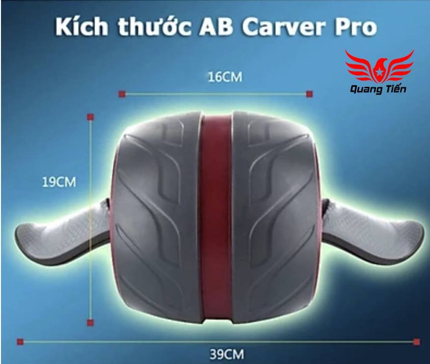 Con lăn tập cơ bụng AB carver pro