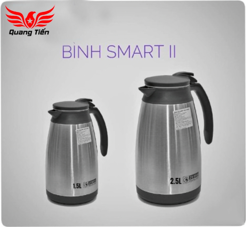 Bình giữ nhiệt Zebra Smart 1L/1.5L/2L - Hàng chính hãng