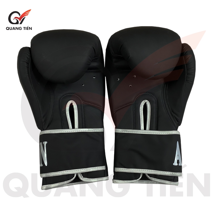 Găng Tay Boxing ABJ đen nhám cao cấp chính hãng
