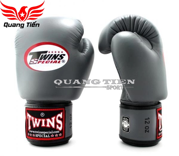 Găng Tay Boxing Twins Air Flow –  grey ( XÁM )