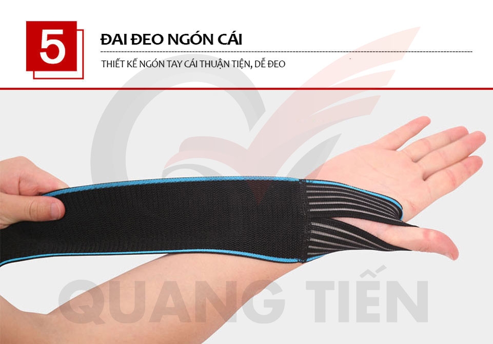 Băng cuốn cổ tay phiên bản mới Aolikes AL1540