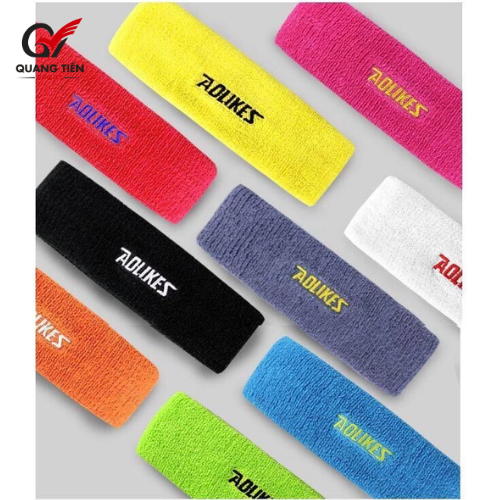 Băng Đô, Băng Trán Thể Thao, Tập Gym, Yoga, Chạy Bộ, Chất Cotton, Thấm Hút Mồ Hôi - AOLIKES 2108