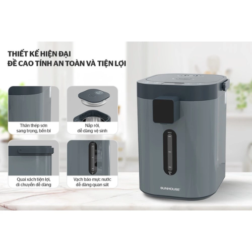 Bình thủy điện 3.2L Sunhouse SHD1440