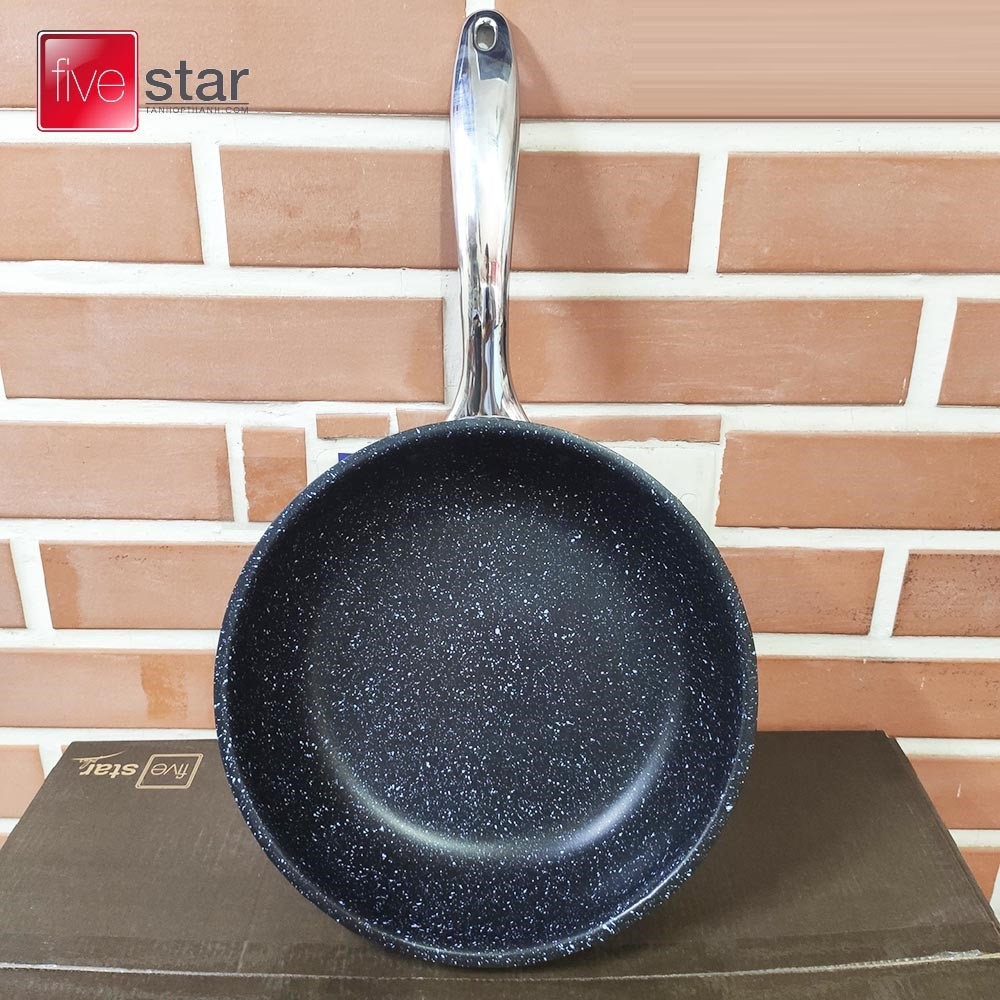 Bộ nồi xửng và chảo chống dính Inox 304 Fivestar Plus FPB5006 thân đúc đáy liền 5 món