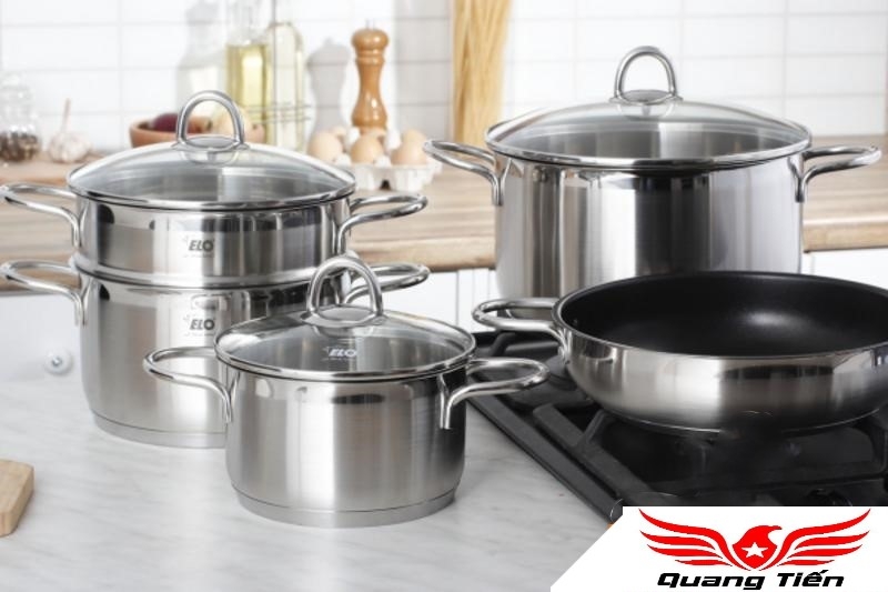 Bộ nồi inox ELO Smaragd 5 chiếc