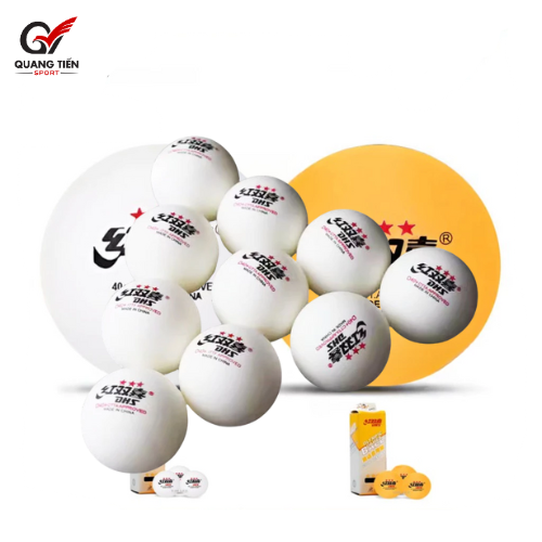 Bóng bàn DHS 3 sao - Hộp 6 quả