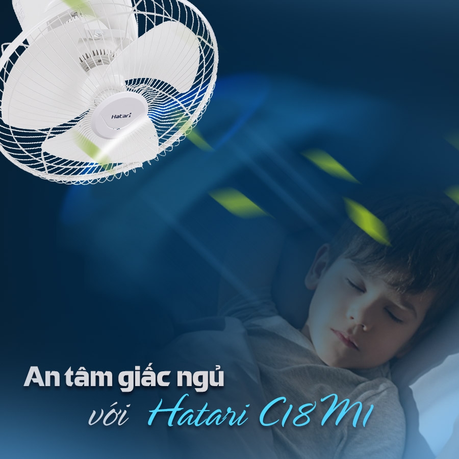 Quạt đảo trần Hatari HE-C18M1