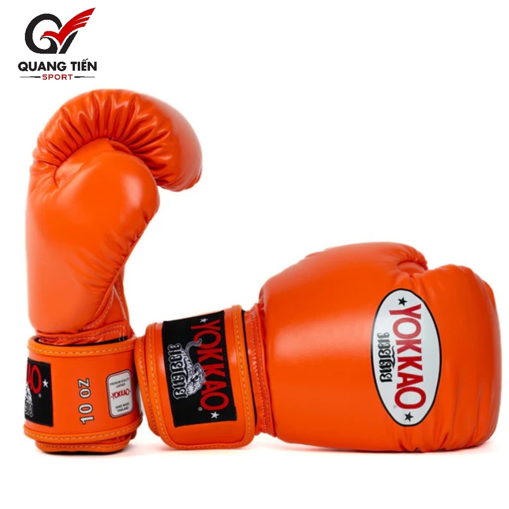 Găng Boxing YOKKAO Matrix – Orange BYGL-X-25