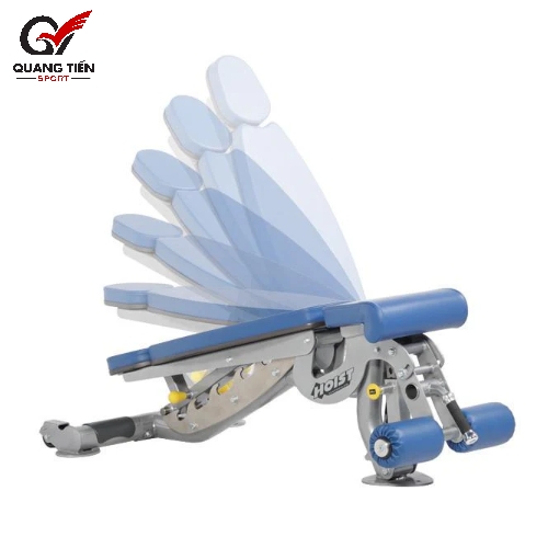 Hoist CF3165 Ghế tập tạ điều chỉnh độ dốc thương hiệu Mỹ [Super Flat/Incline/Decline Bench]
