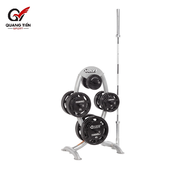 Hoist CF3443 Giá để tạ đĩa, thanh đòn thương hiệu Mỹ [Olympic Plate Tree]