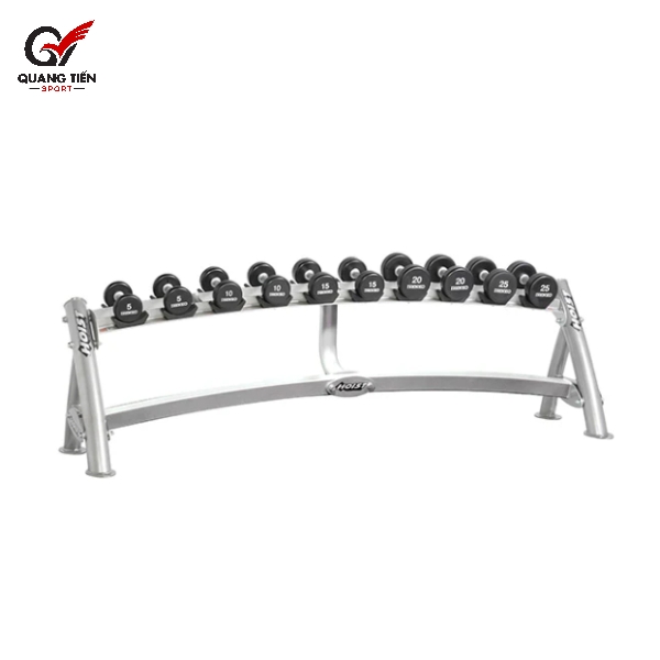 Hoist CF3461-1 Giá để tạ đơn 1 tầng thương hiệu Mỹ [Tier Horizontal Dumbbell Rack]