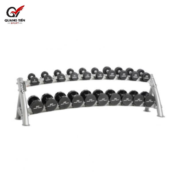 Hoist CF3461-2 Giá để tạ tay 2 tầng thương hiệu Mỹ [Tier Horizontal Dumbbell Rack]
