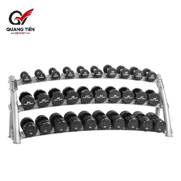 Hoist CF3461-3 Giá để tạ đơn 3 tầng thương hiệu Mỹ [Tier Horizontal Dumbbell Rack]
