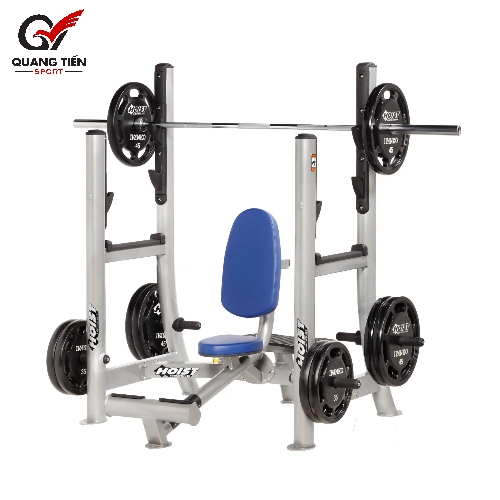 Hoist CF3860 Ghế tập vai với thanh đòn thương hiệu Mỹ [Military Press]