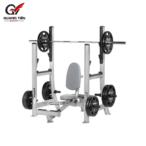 Hoist CF3860 Ghế tập vai với thanh đòn thương hiệu Mỹ [Military Press]