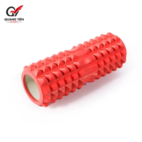 Con Lăn Yoga Massage Foam Roller - Ống Trụ Lăn Xốp Tập Thể Thao Giãn Cơ Gai Nhọn - Hãng Dododios