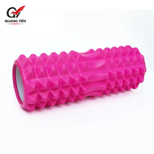 Con Lăn Yoga Massage Foam Roller - Ống Trụ Lăn Xốp Tập Thể Thao Giãn Cơ Gai Nhọn - Hãng Dododios