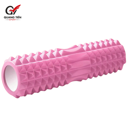 Con Lăn Yoga Massage Foam Roller - Ống Trụ Lăn Xốp Tập Thể Thao Giãn Cơ Gai Nhọn - Hãng Dododios