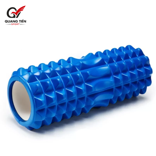 Con Lăn Yoga Massage Foam Roller - Ống Trụ Lăn Xốp Tập Thể Thao Giãn Cơ Gai Nhọn - Hãng Dododios