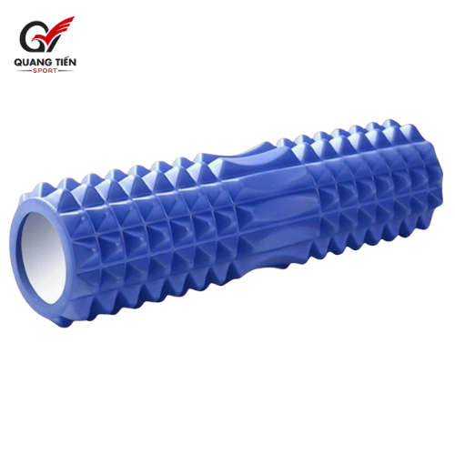 Con Lăn Yoga Massage Foam Roller - Ống Trụ Lăn Xốp Tập Thể Thao Giãn Cơ Gai Nhọn - Hãng Dododios