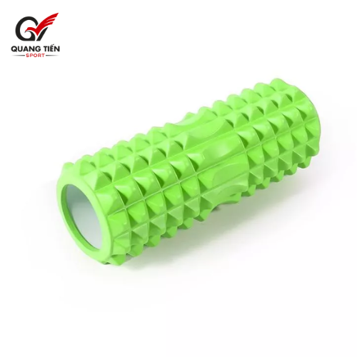 Con Lăn Yoga Massage Foam Roller - Ống Trụ Lăn Xốp Tập Thể Thao Giãn Cơ Gai Nhọn - Hãng Dododios
