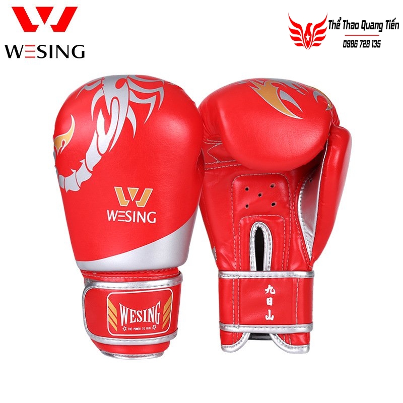 Găng tay boxing tán thủ  Wesing bò cạp đủ màu chính hãng