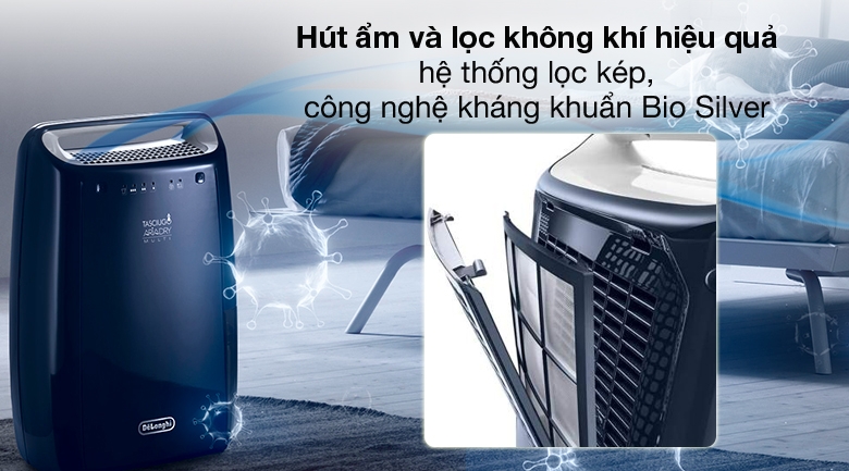Máy hút ẩm Delonghi DEX216F